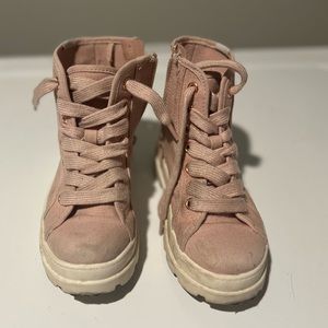 H&M Pink High-Top Kids Boots